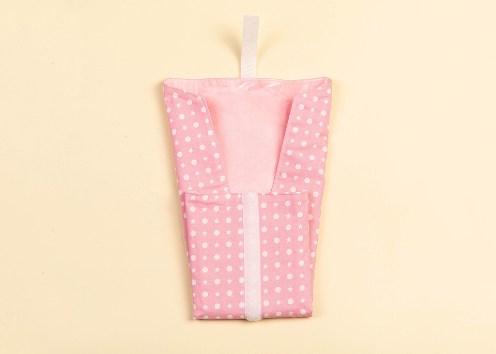 funda bocadillo rosa