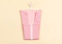 funda bocadillo rosa