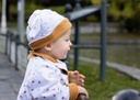 Gorro blanco bebe