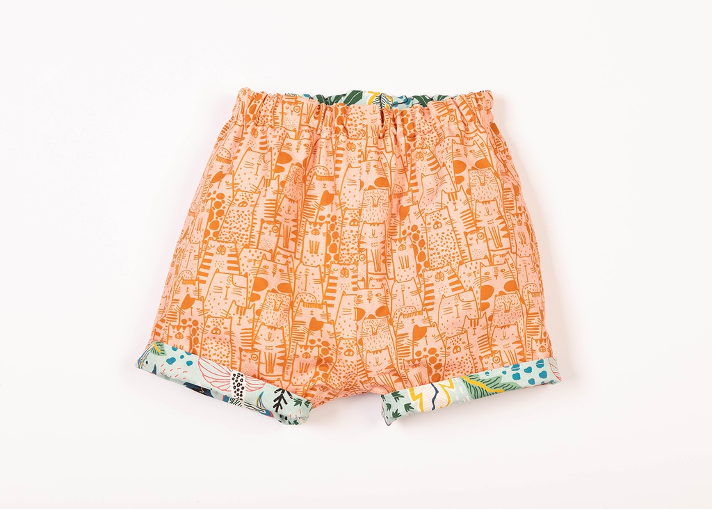 Pantalón corto estampado