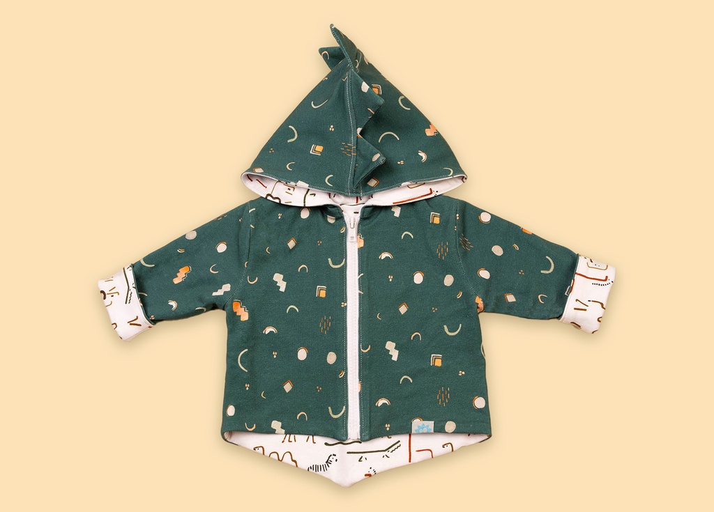 Chaqueta con cresta