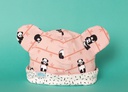 Gorro Bubu Panda (3 - 6 hilabete)