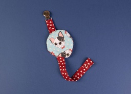 Bulldog Pacifier holder